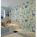 modern removable kids bedroom carton wallpaper